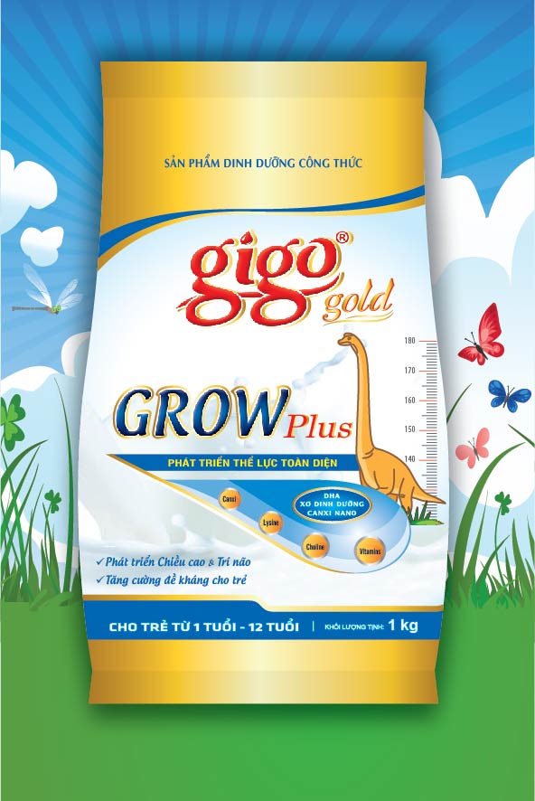 GIGO GOLD GROW PLUS (NHÀ TRẺ)